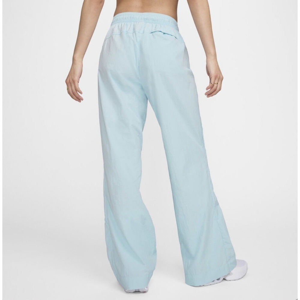 Women's Medium - Nike Sportswear Repel Zip Pants Glacier Light Blue FV7544-014 - Picture 2 of 3